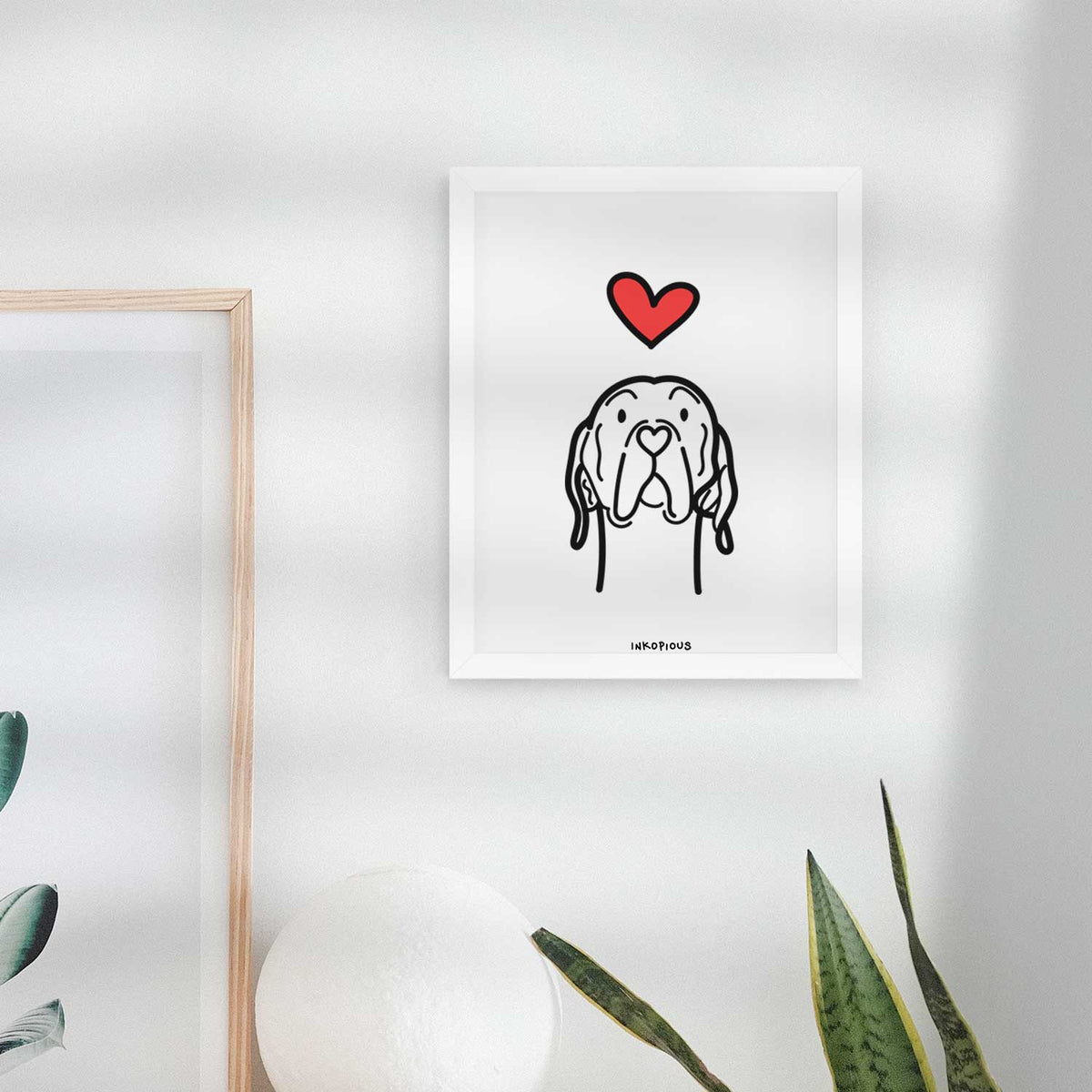 Love Always English Pointer Art Print