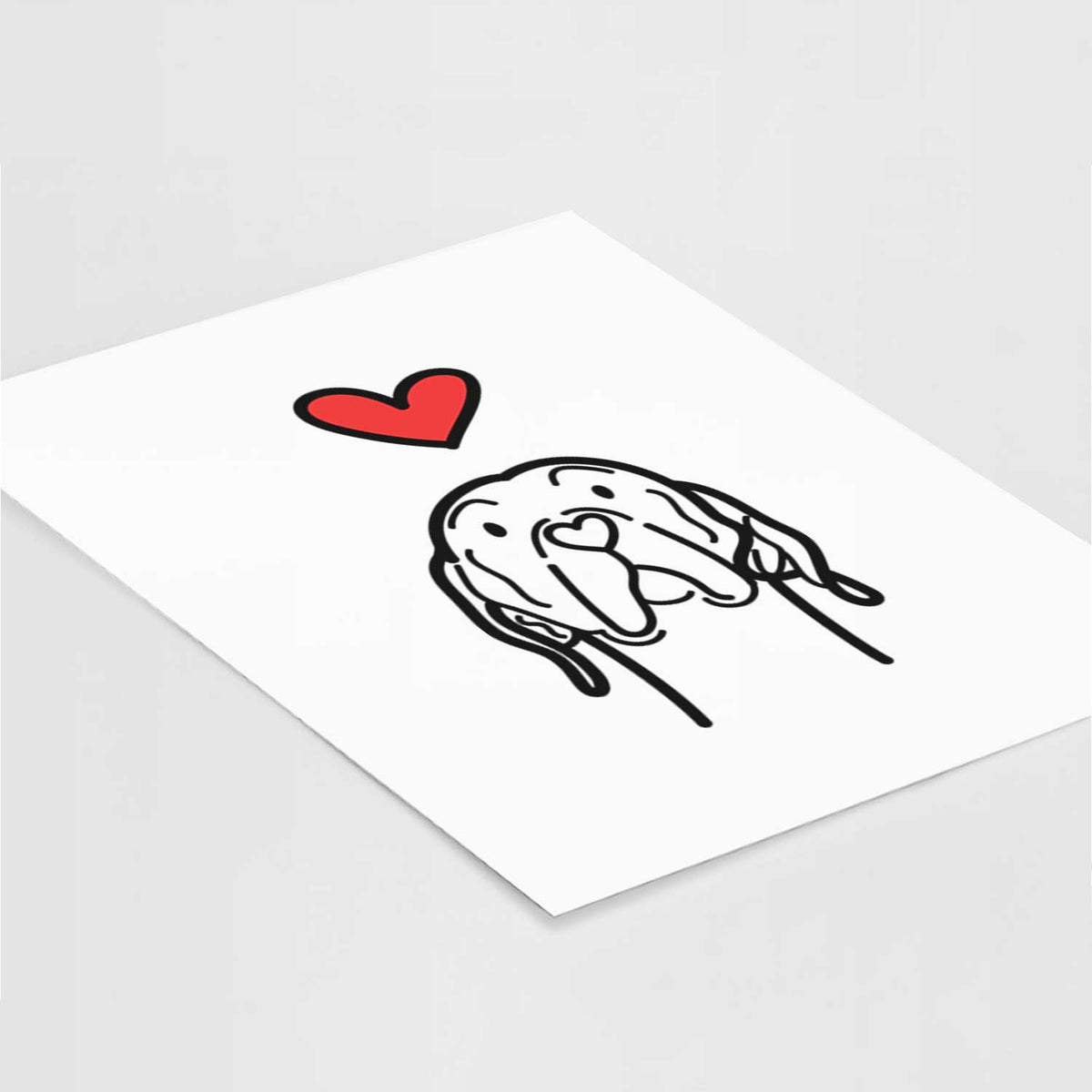 Love Always English Pointer Art Print