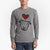 Love Always Pitbull Mix - Ernie - Heavyweight 100% Cotton Long Sleeve