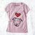 Love Always Pitbull Mix - Ernie - Women's V-neck Shirt