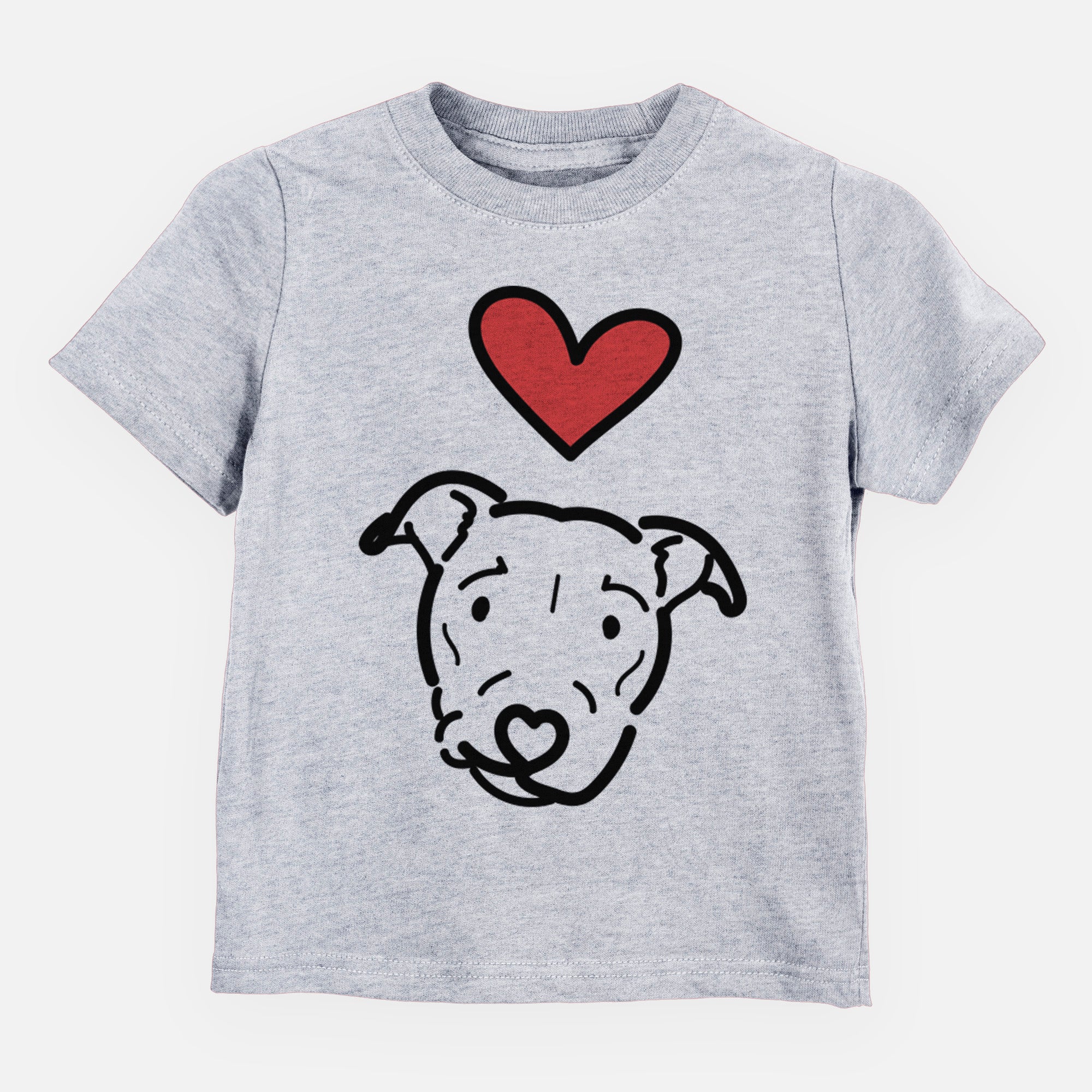 Love Always Pitbull Mix - Ernie - Kids/Youth/Toddler Shirt