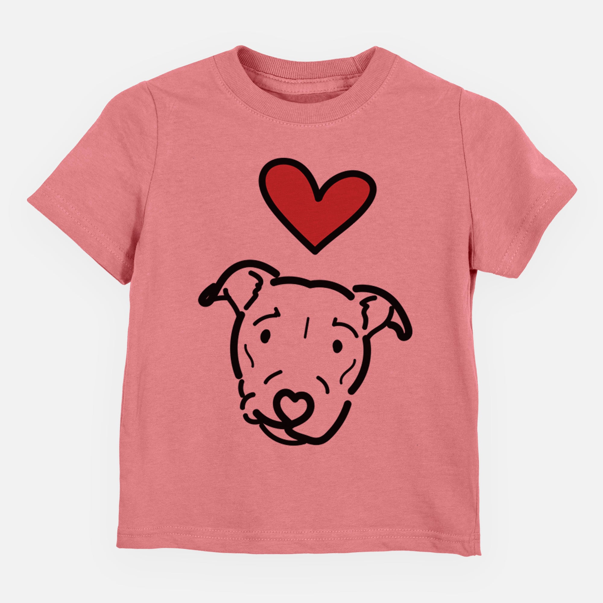 Love Always Pitbull Mix - Ernie - Kids/Youth/Toddler Shirt