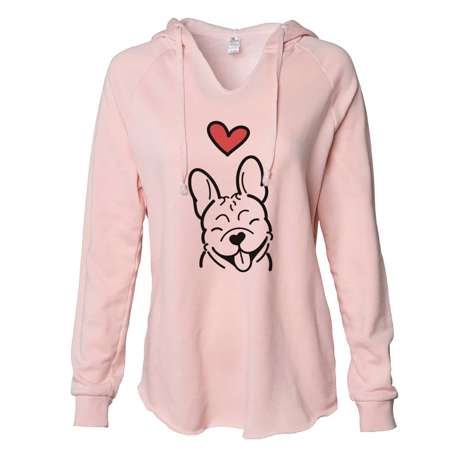 Love Always French Bulldog - Cali Wave Hooded Sweatshirt