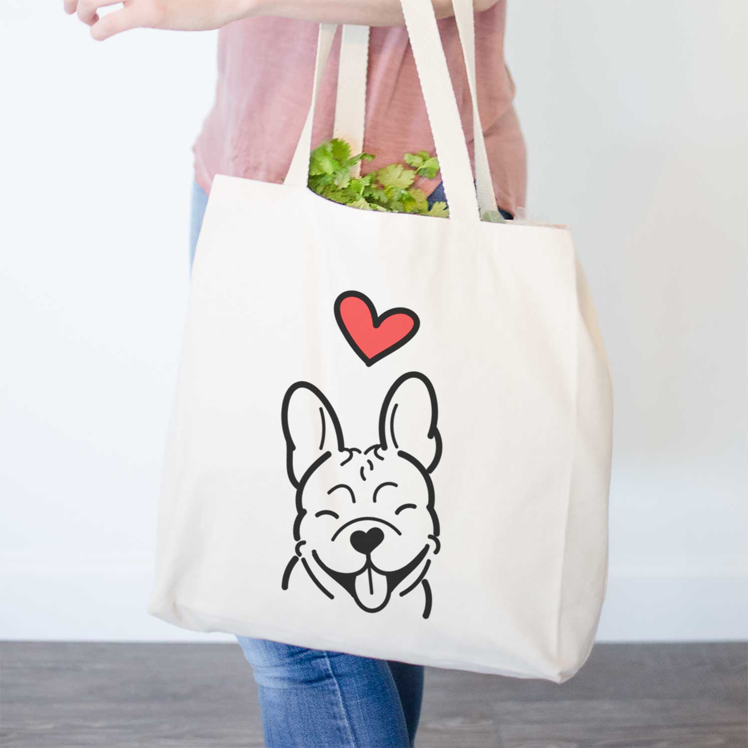 Love Always French Bulldog - Tote Bag