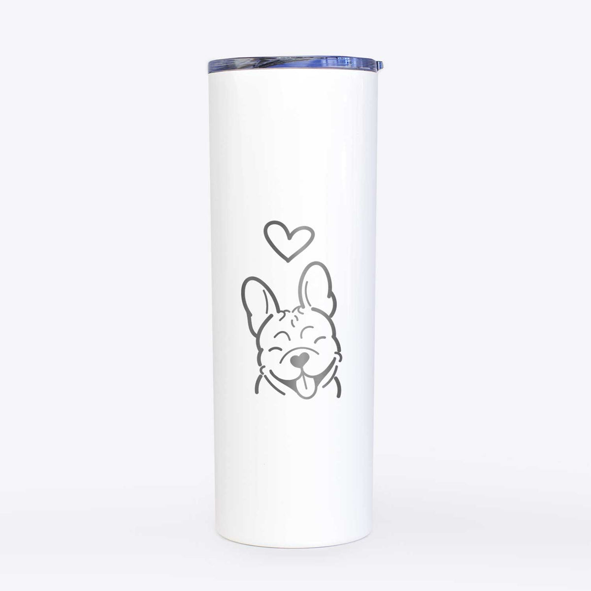 Love Always French Bulldog - 20oz Skinny Tumbler