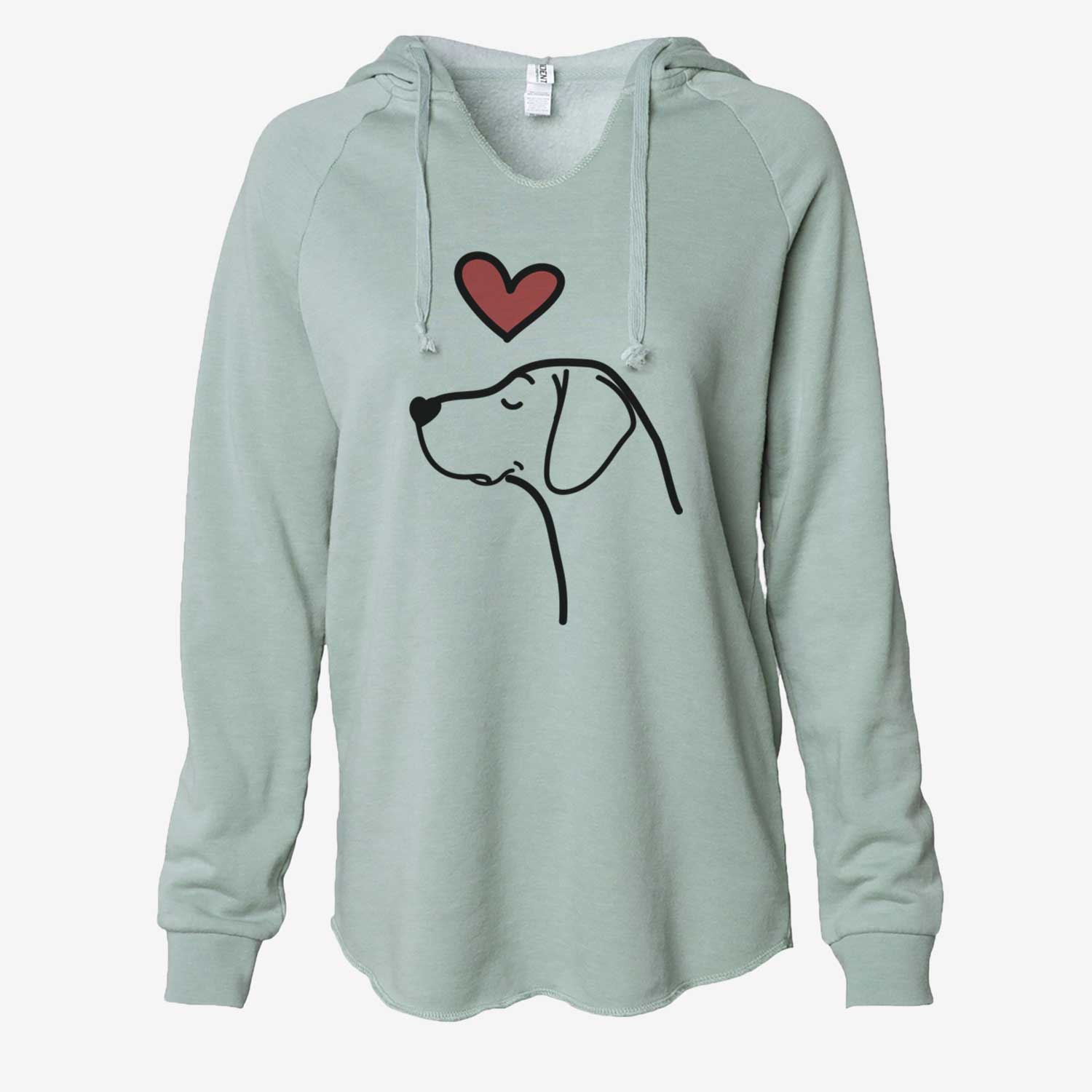 Love Always German Shorthaired Pointer - Cali Wave Hooded Sweatshirt