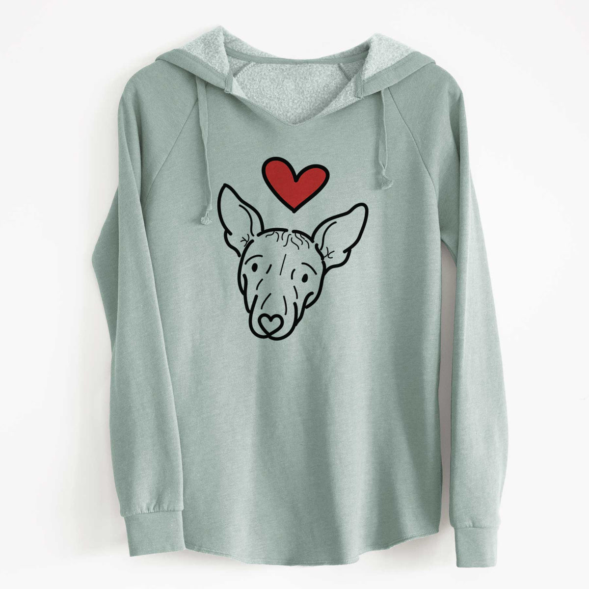 Love Always American Hairless Terrier - Georgia - Cali Wave Hooded Sweatshirt