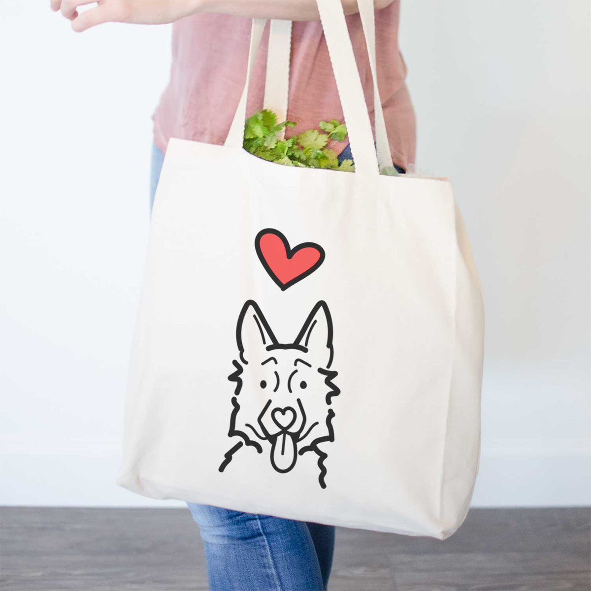 Love Always German Shepherd - Tote Bag