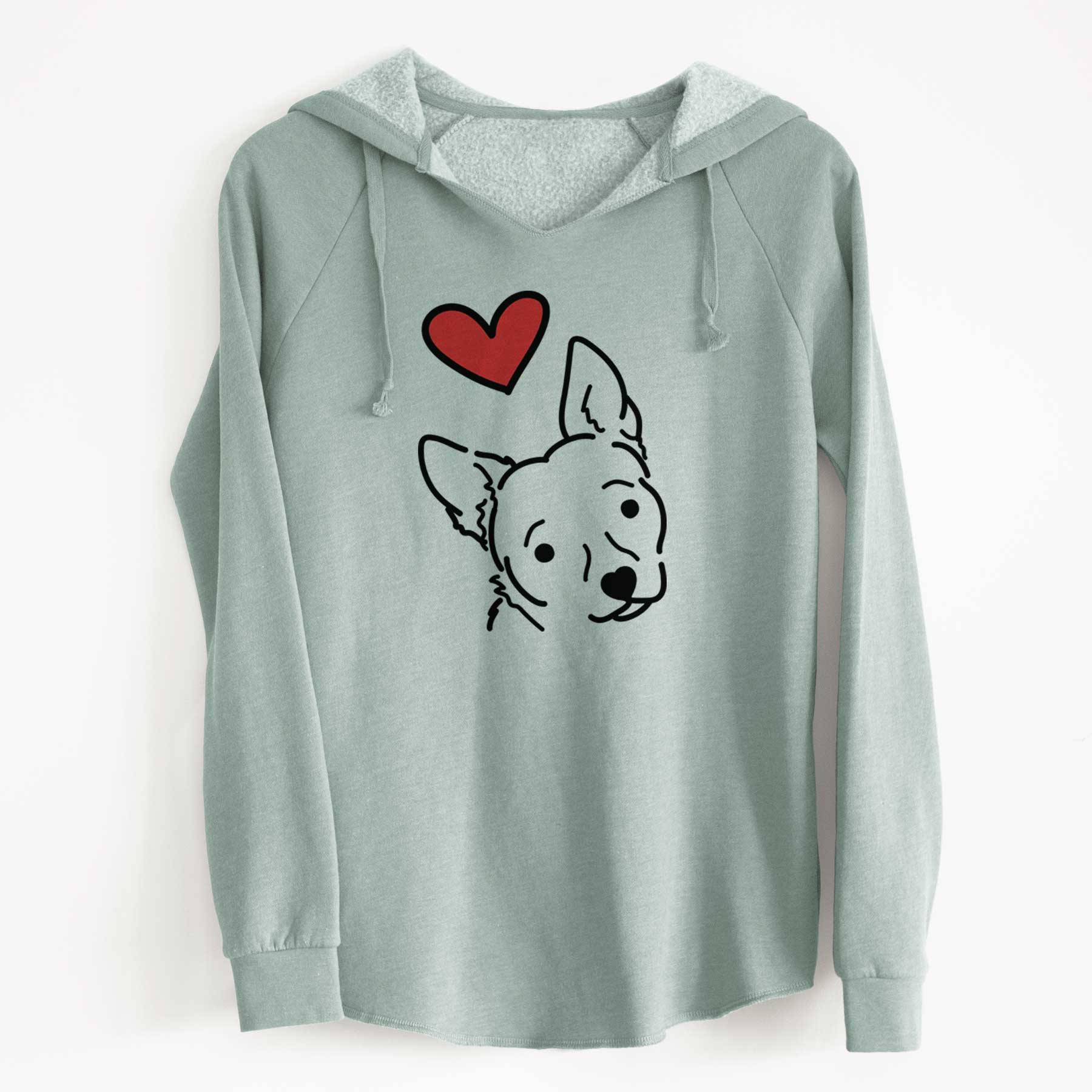 Love Always Chihuahua Mix - GiGi - Cali Wave Hooded Sweatshirt