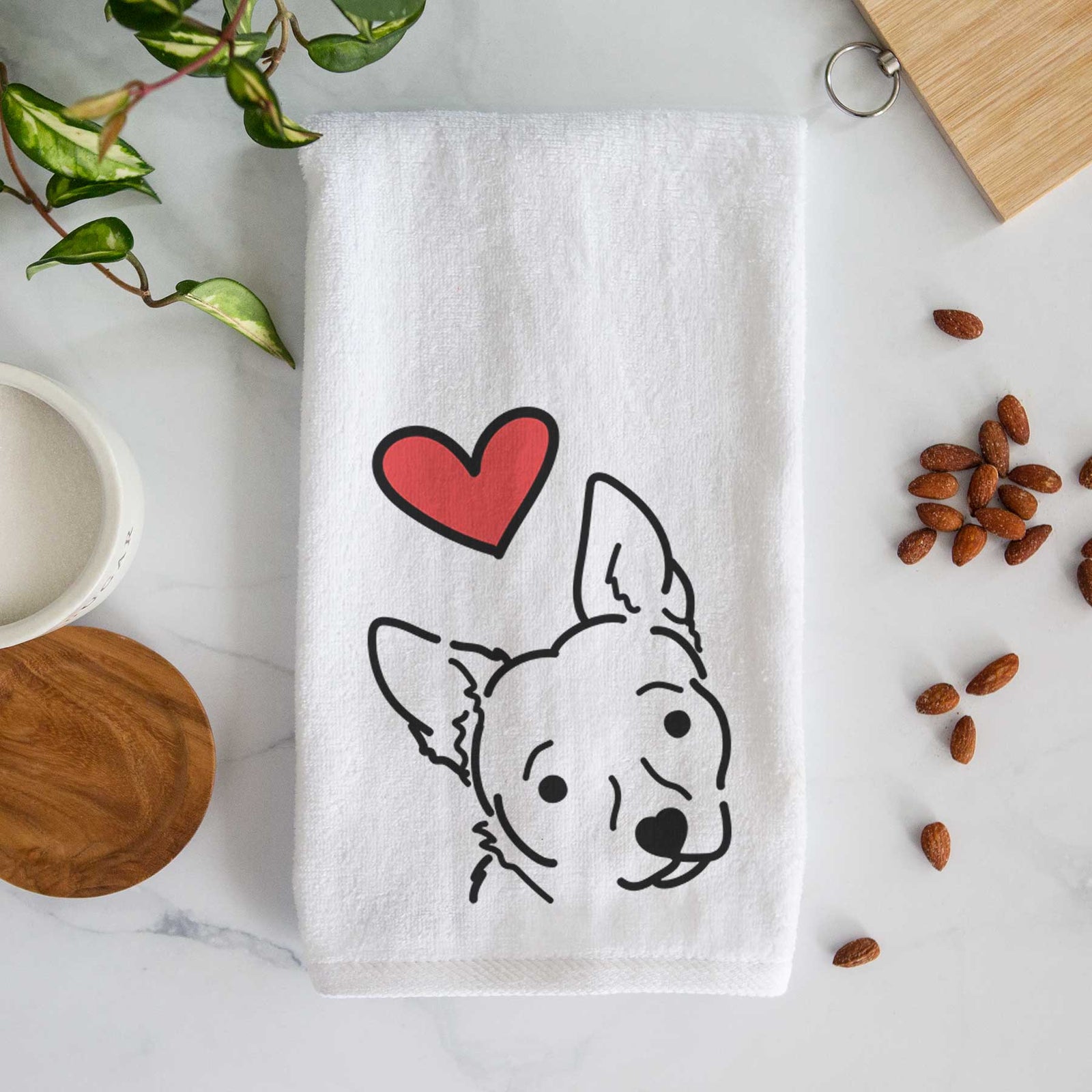 Love Always Chihuahua Mix - GiGi - Decorative Hand Towel