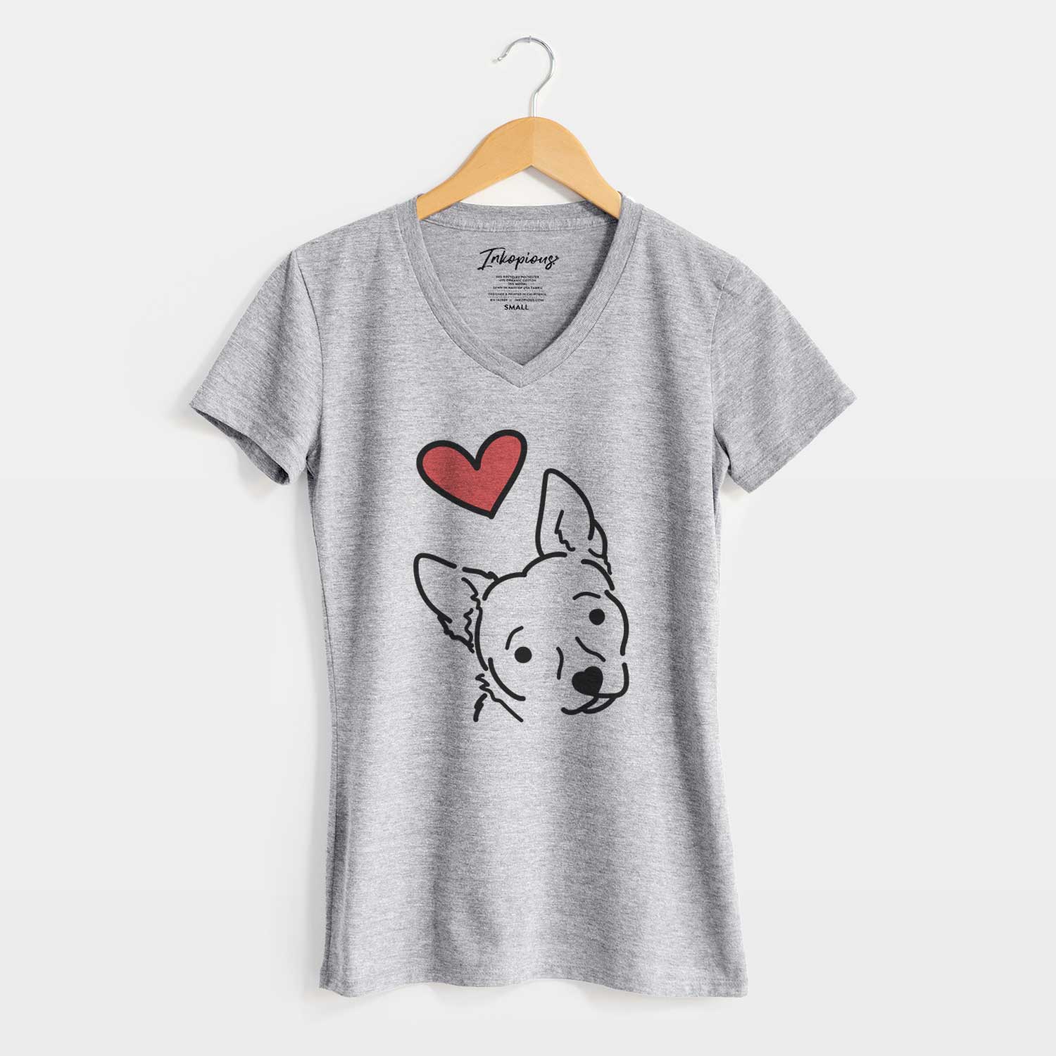 Love Always Chihuahua Mix - GiGi - Women's V-neck Shirt