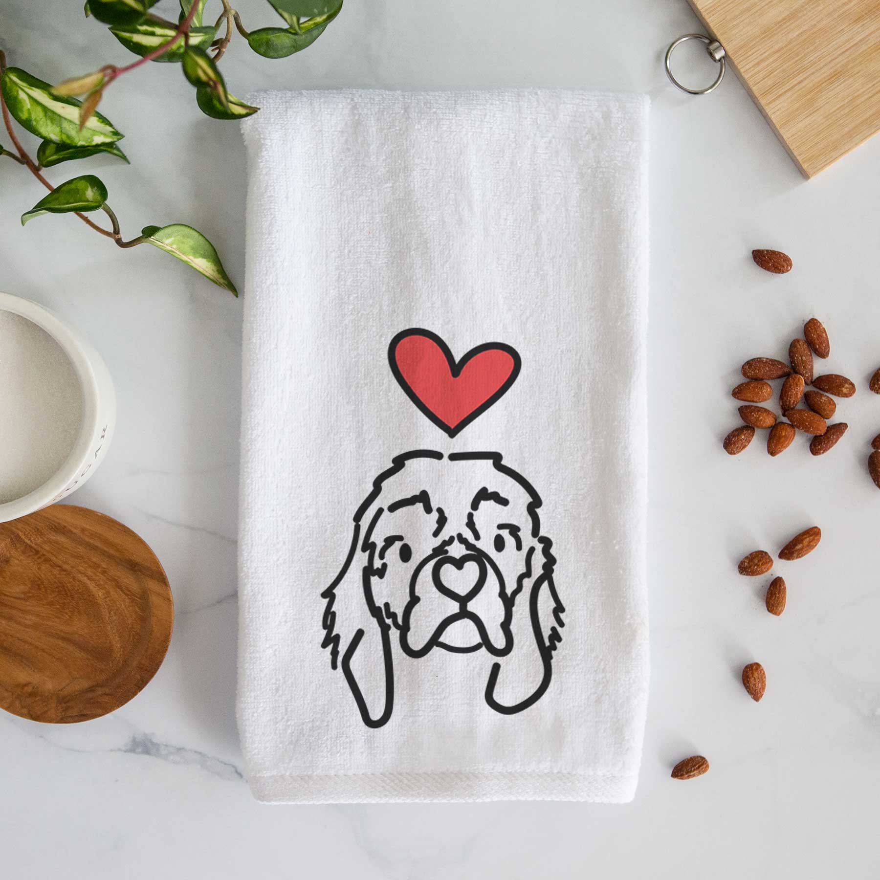 Love Always Cocker Spaniel - GiGi - Decorative Hand Towel