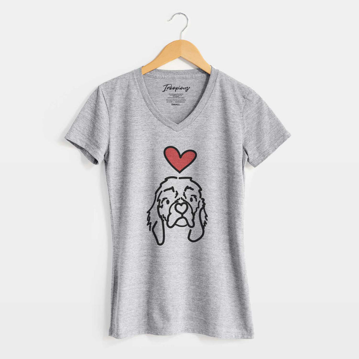 Love Always Cocker Spaniel - GiGi - Women's V-neck Shirt
