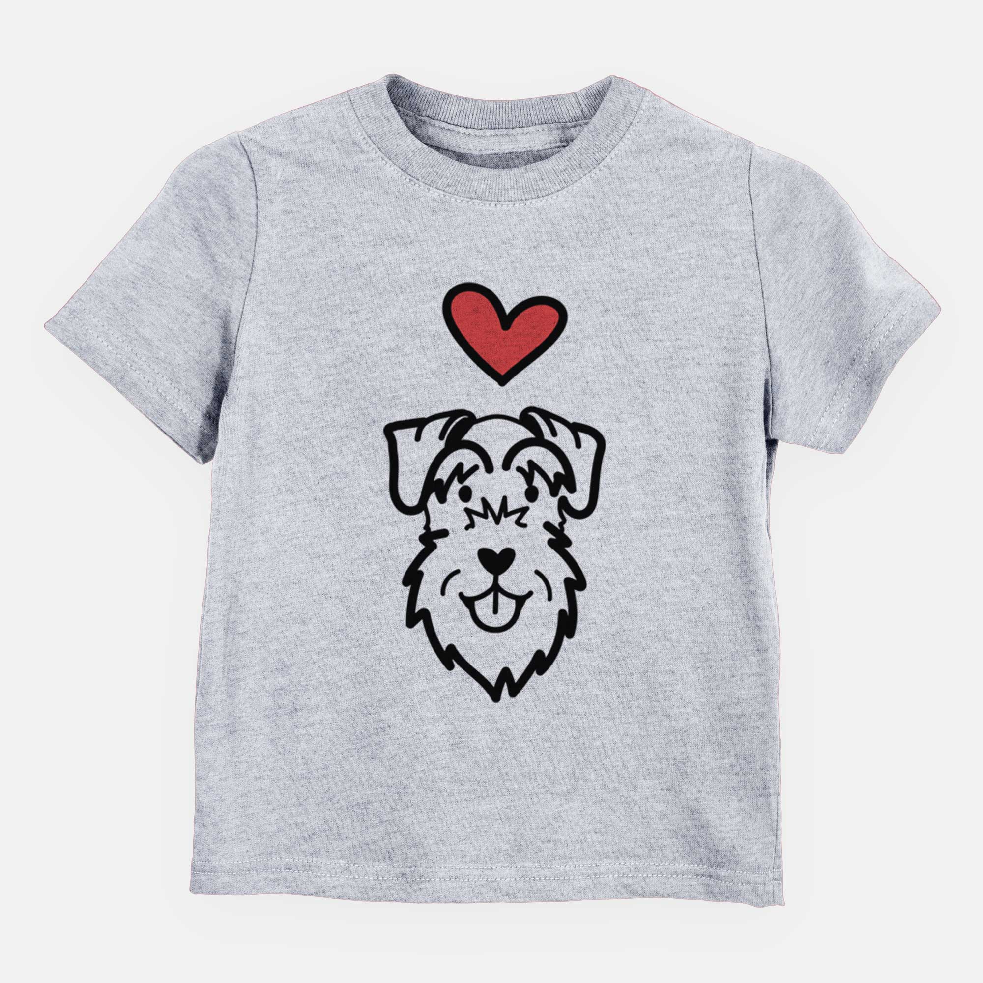 Love Always Schnauzer Natural Ears - Kids/Youth/Toddler Shirt