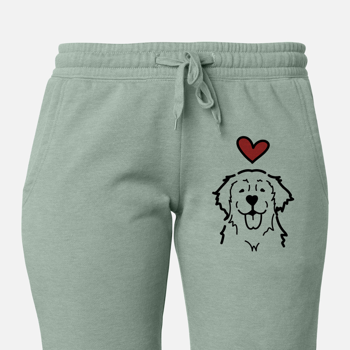 Love Always Golden Retriever - Women&#39;s Cali Wave Joggers