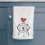 Love Always Golden Retriever - Decorative Hand Towel