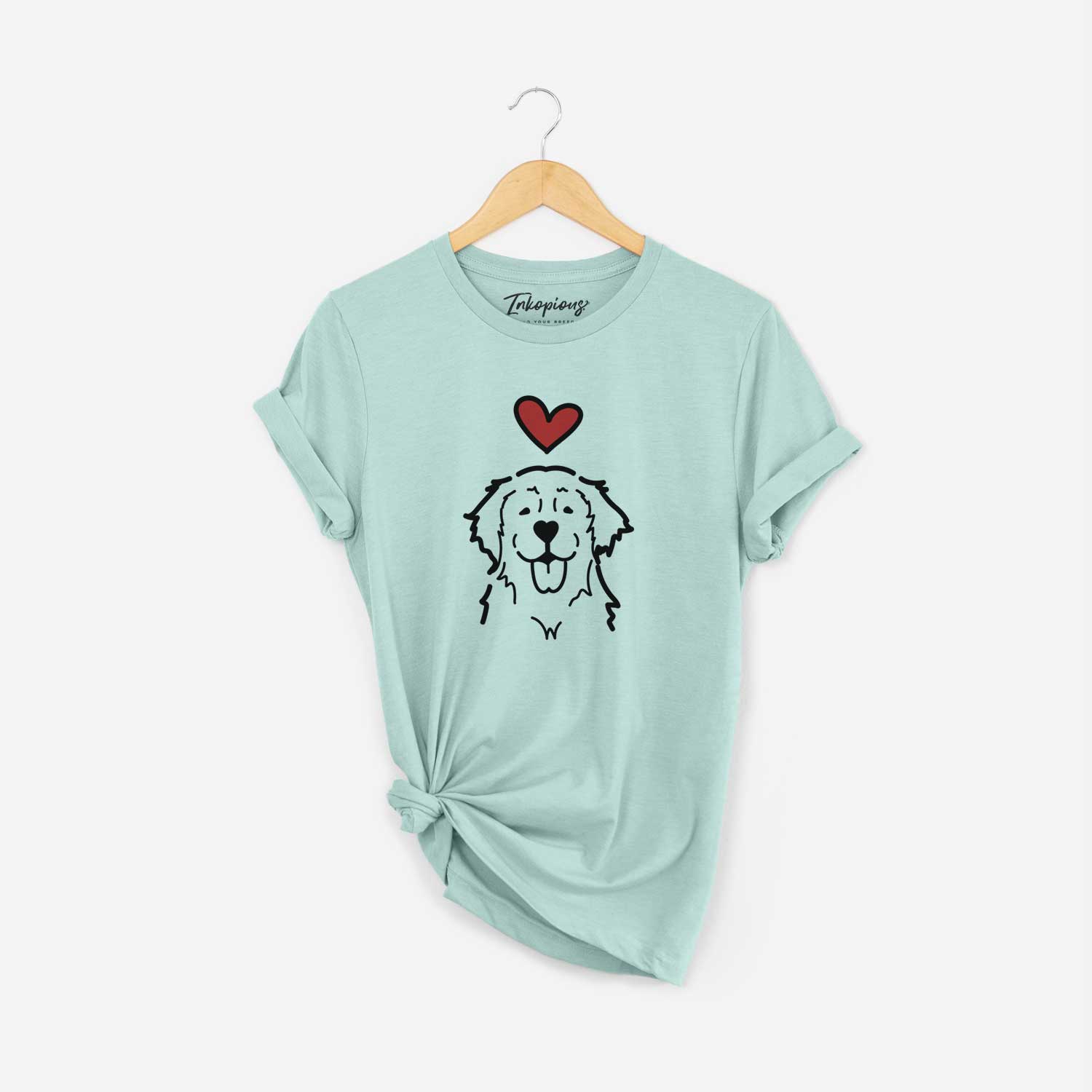 Love Always Golden Retriever - Unisex Crewneck