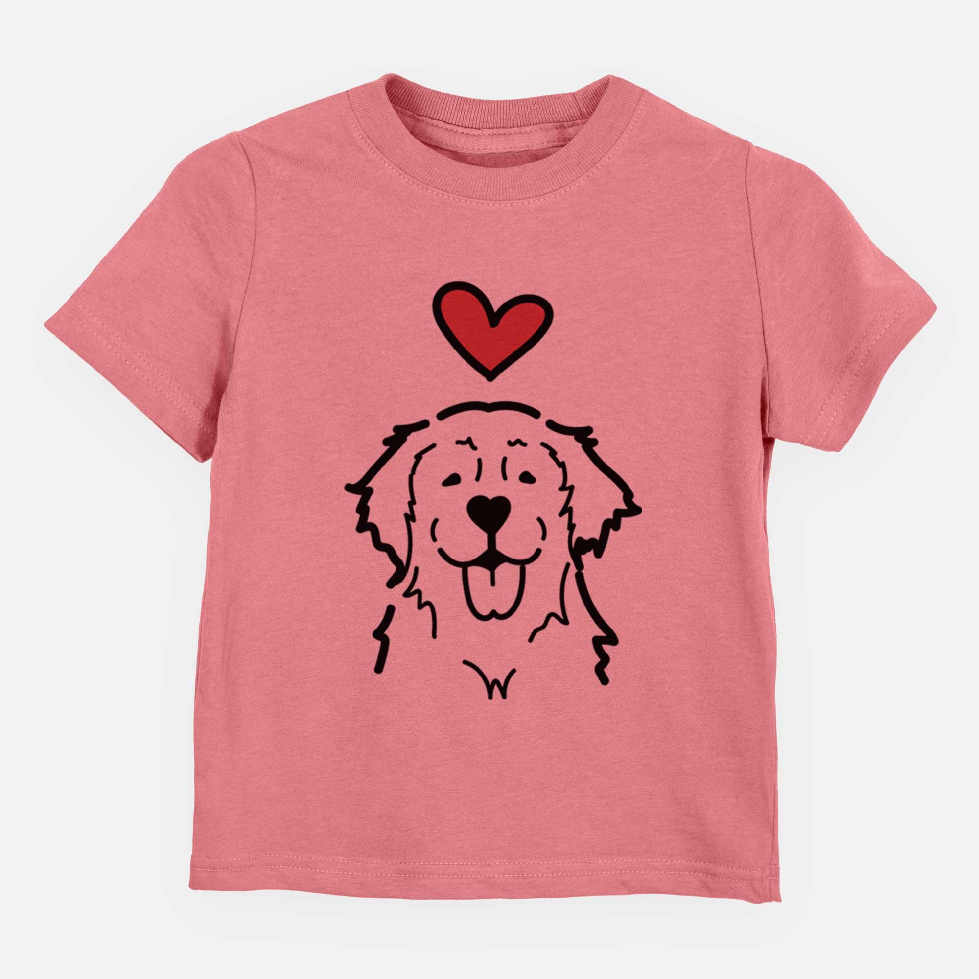 Love Always Golden Retriever - Kids/Youth/Toddler Shirt