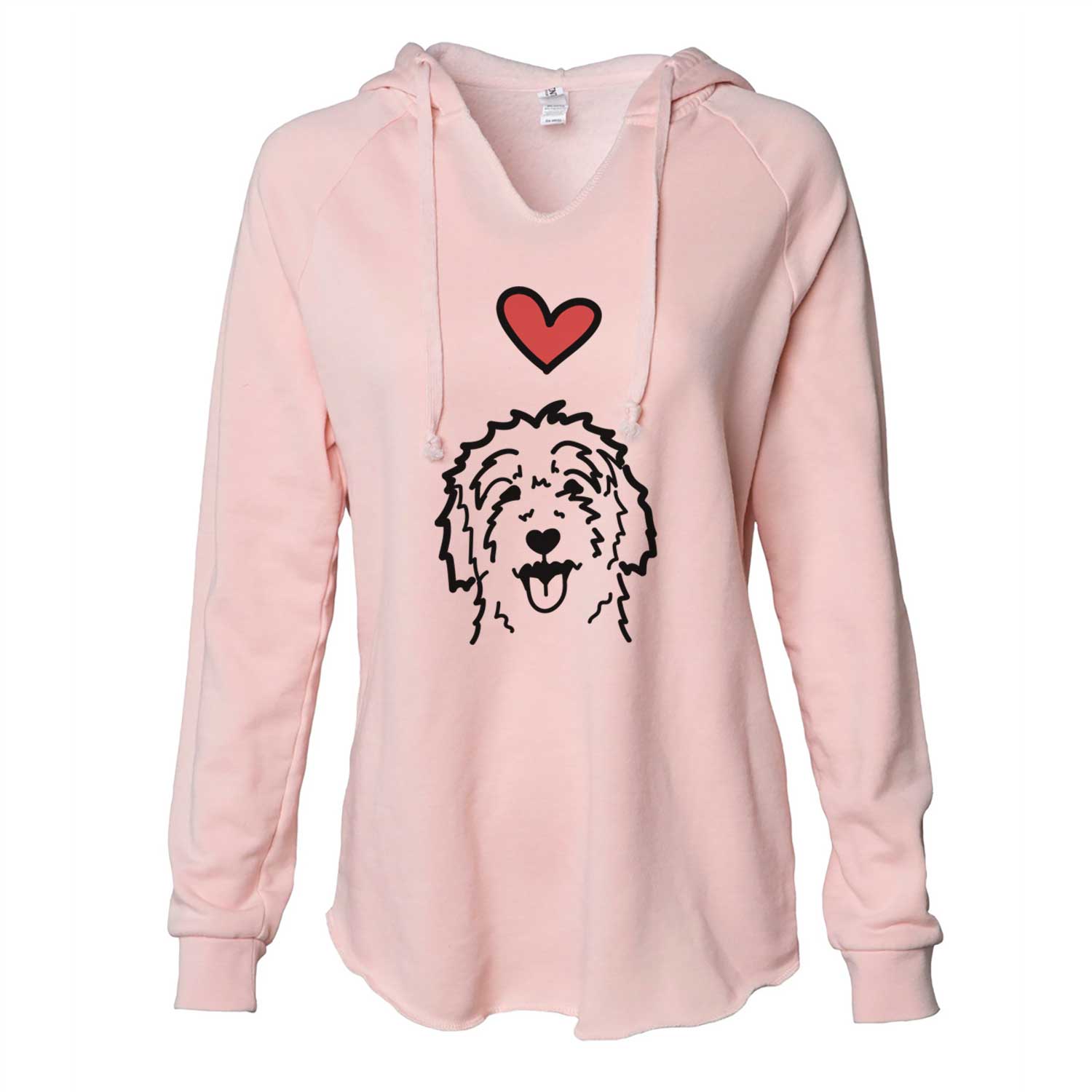 Love Always Goldendoodle - Cali Wave Hooded Sweatshirt