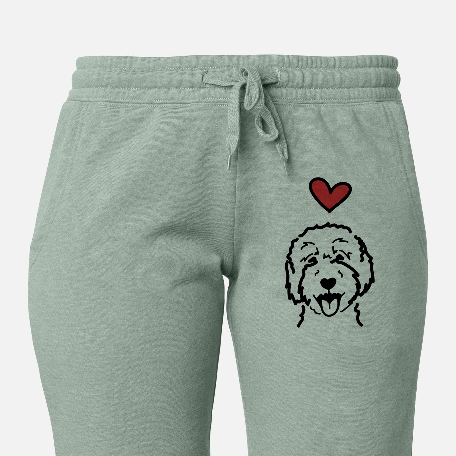 Love Always Goldendoodle 2 - Women's Cali Wave Joggers