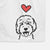 Love Always Goldendoodle 2 - Decorative Hand Towel