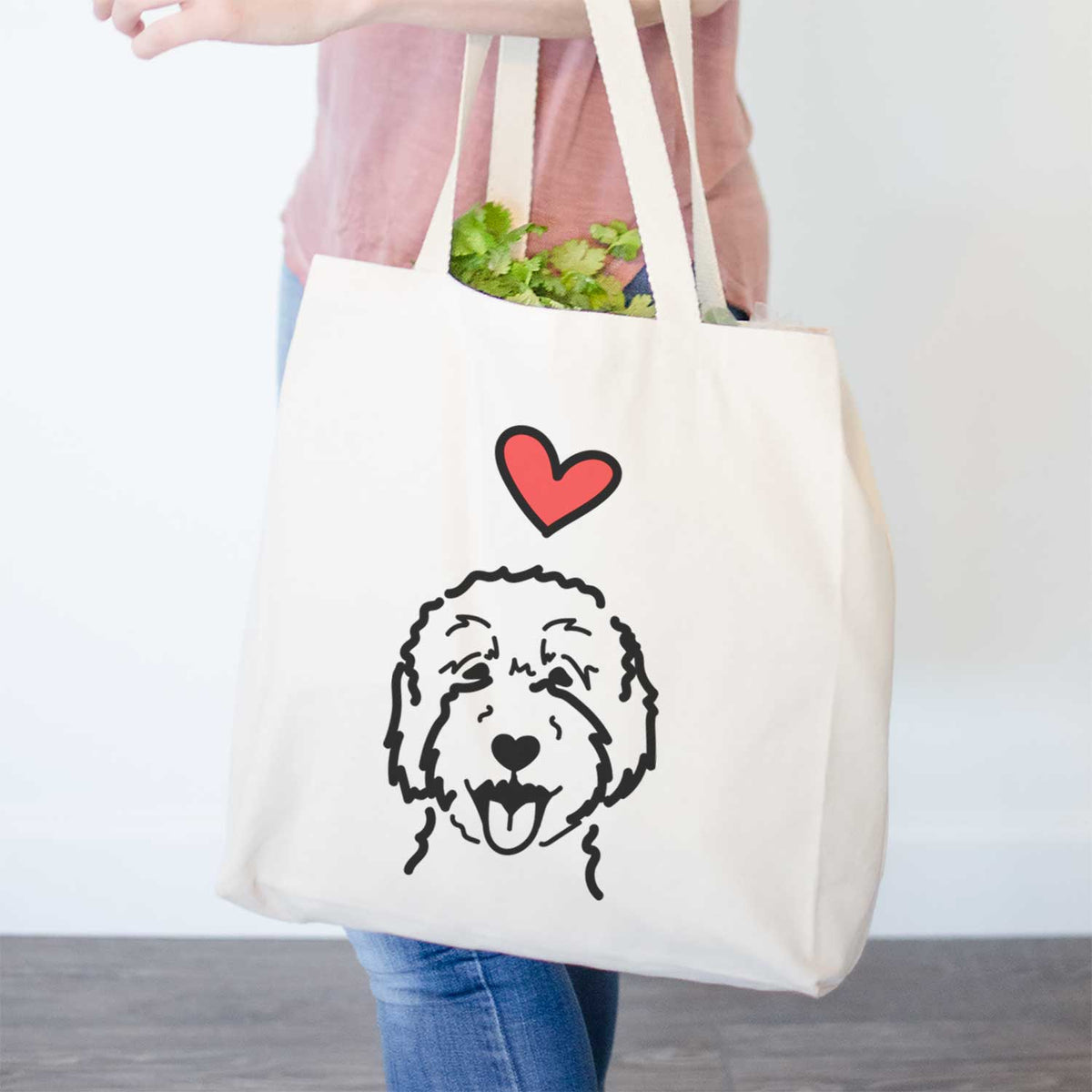 Love Always Goldendoodle 2 - Tote Bag