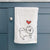 Love Always Pomeranian Mix - Goldie - Decorative Hand Towel