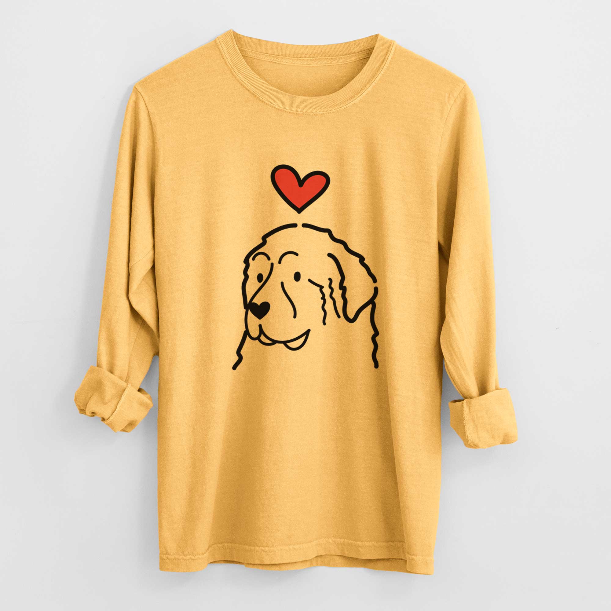 Love Always Great Pyrenees - Heavyweight 100% Cotton Long Sleeve