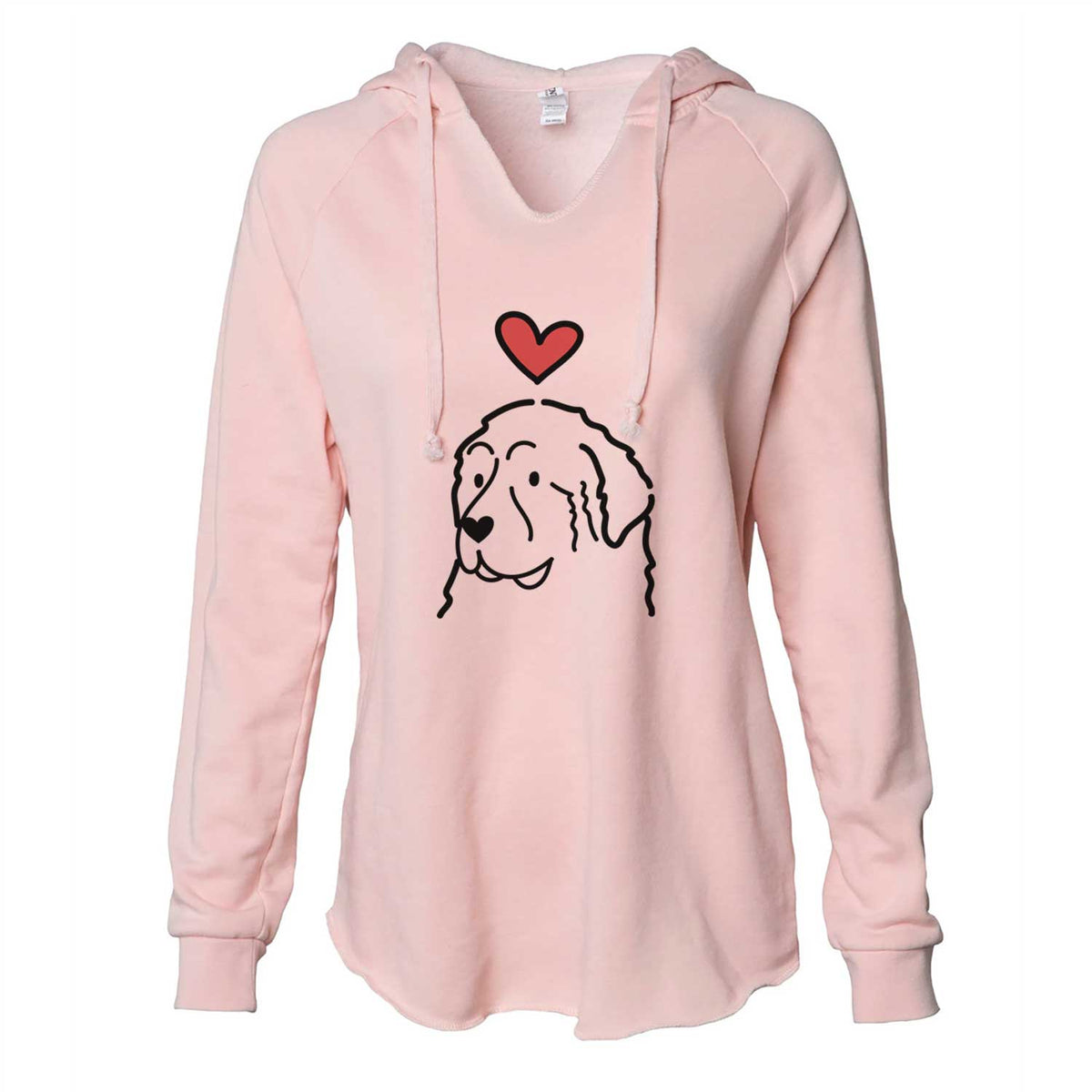 Love Always Great Pyrenees - Cali Wave Hooded Sweatshirt