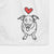 Love Always Basset Hound German Shepherd Mix - Gretchen - Decorative Hand Towel