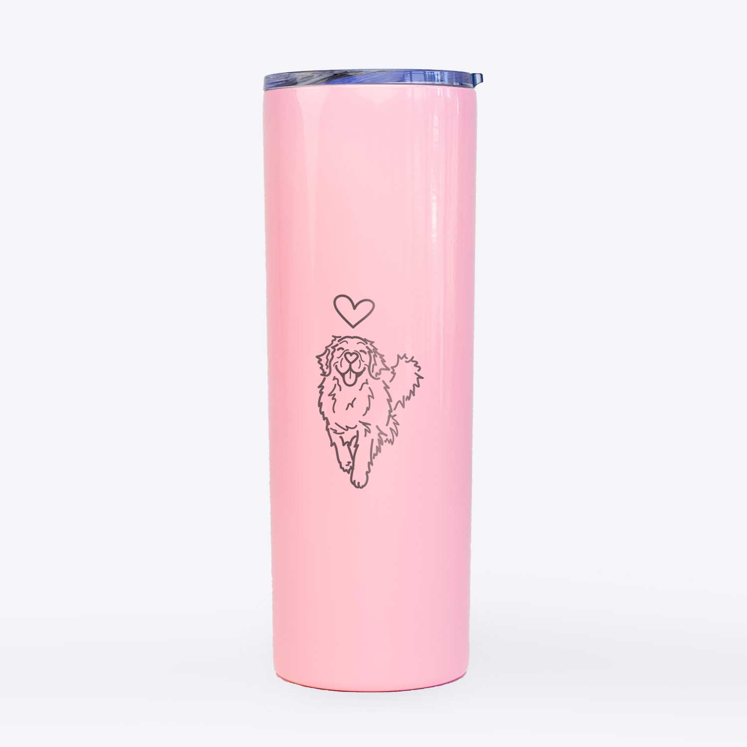 Love Always Golden Retriever - Hamlet - 20oz Skinny Tumbler