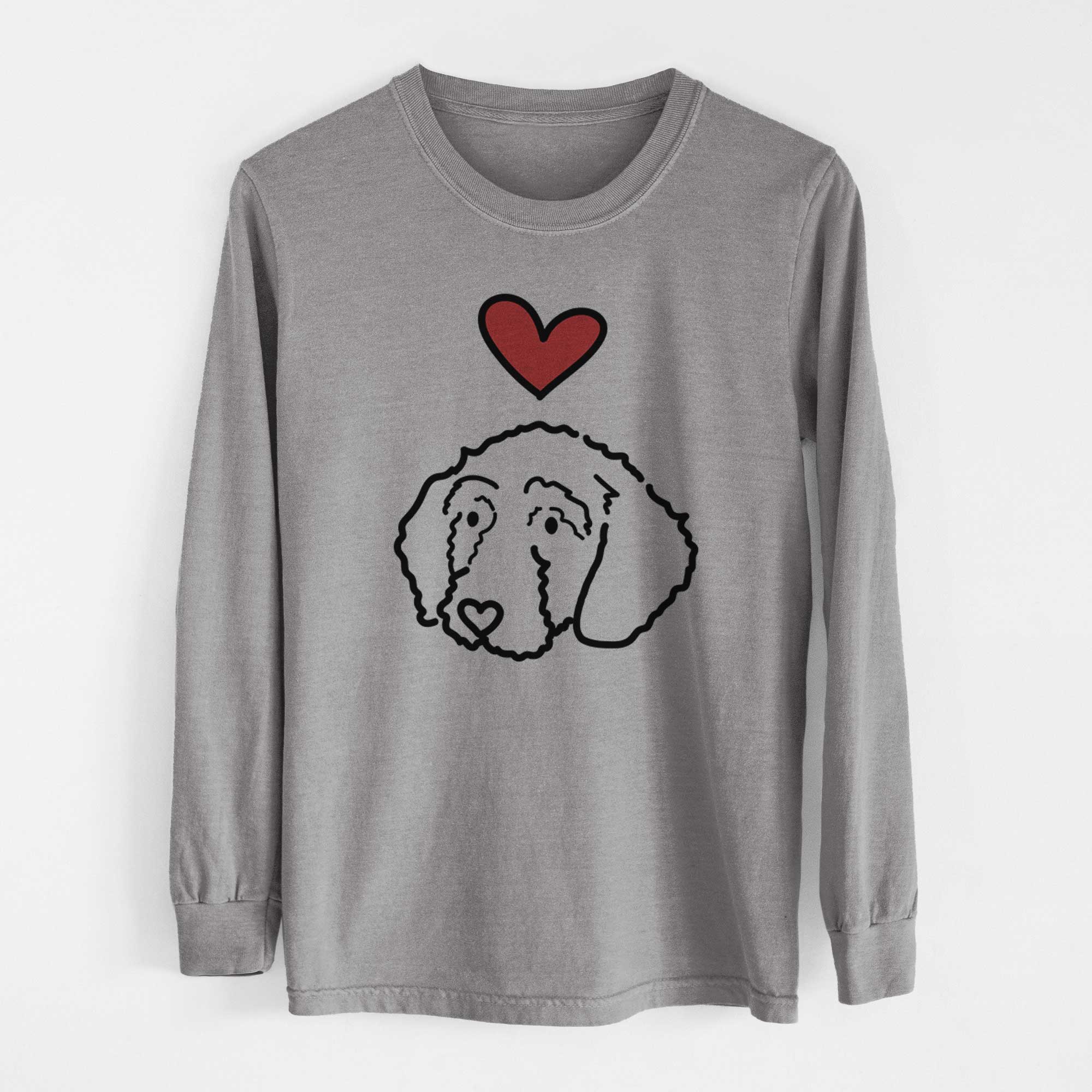 Love Always Goldendoodle - Hanna - Heavyweight 100% Cotton Long Sleeve