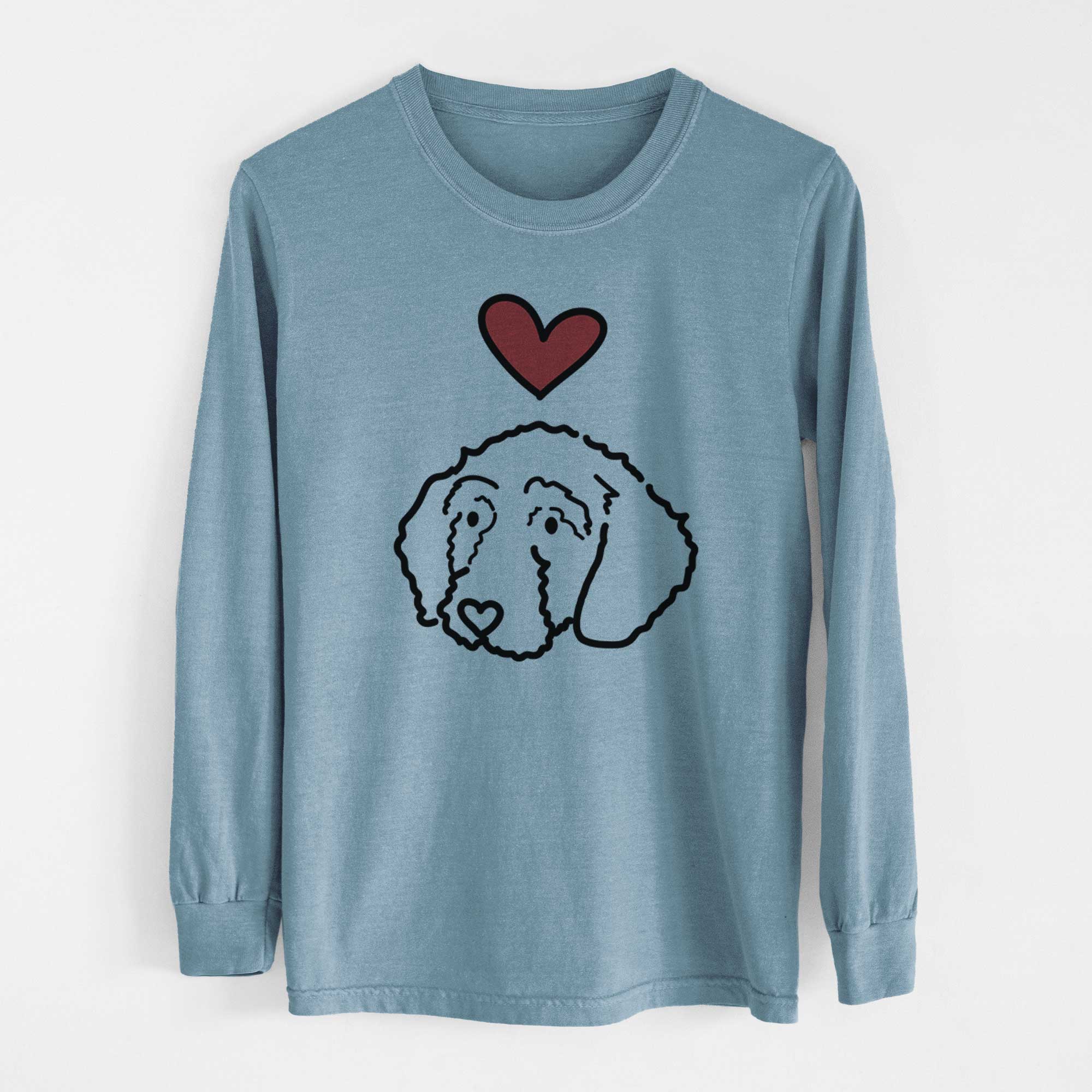 Love Always Goldendoodle - Hanna - Heavyweight 100% Cotton Long Sleeve