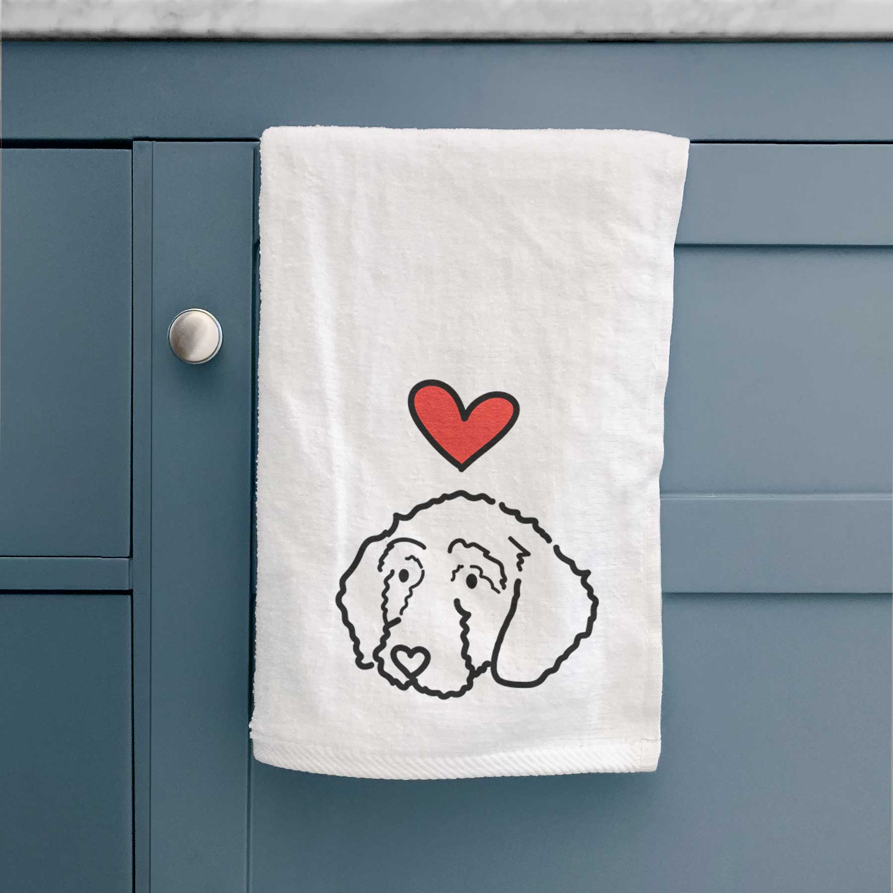 Love Always Goldendoodle - Hanna - Decorative Hand Towel