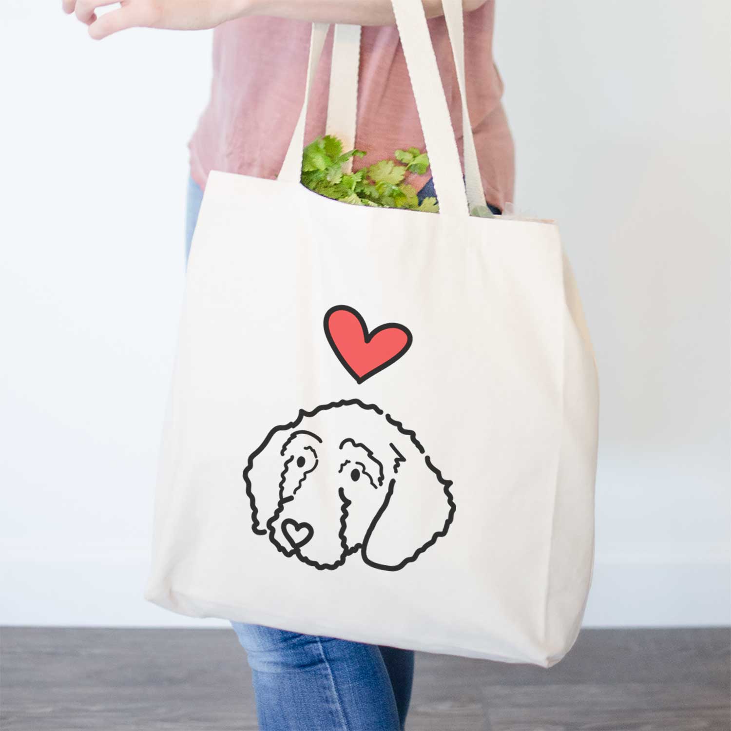 Love Always Goldendoodle - Hanna - Tote Bag