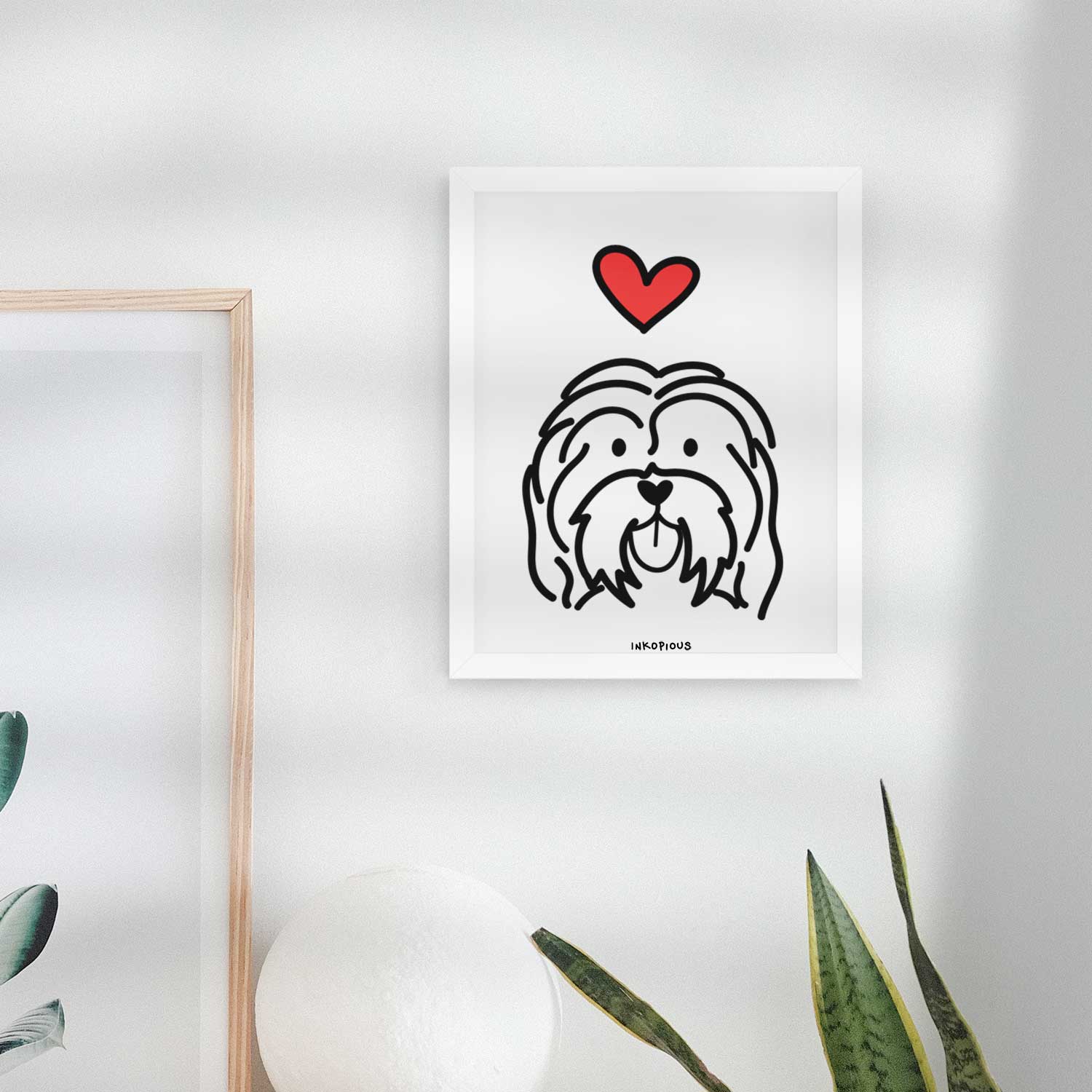 Love Always Havanese Art Print