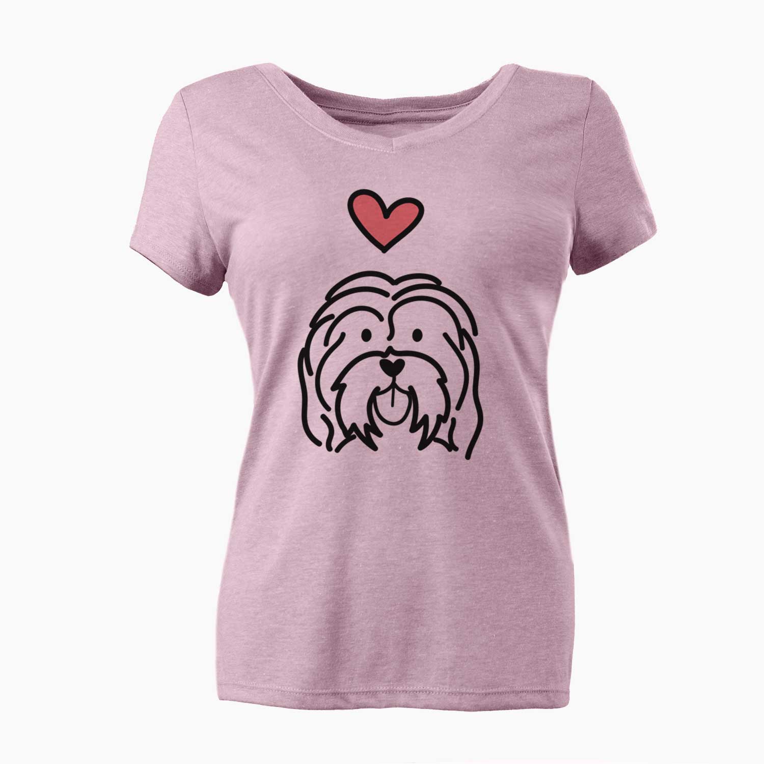 Love Always Havanese - Women's V-neck Shirt