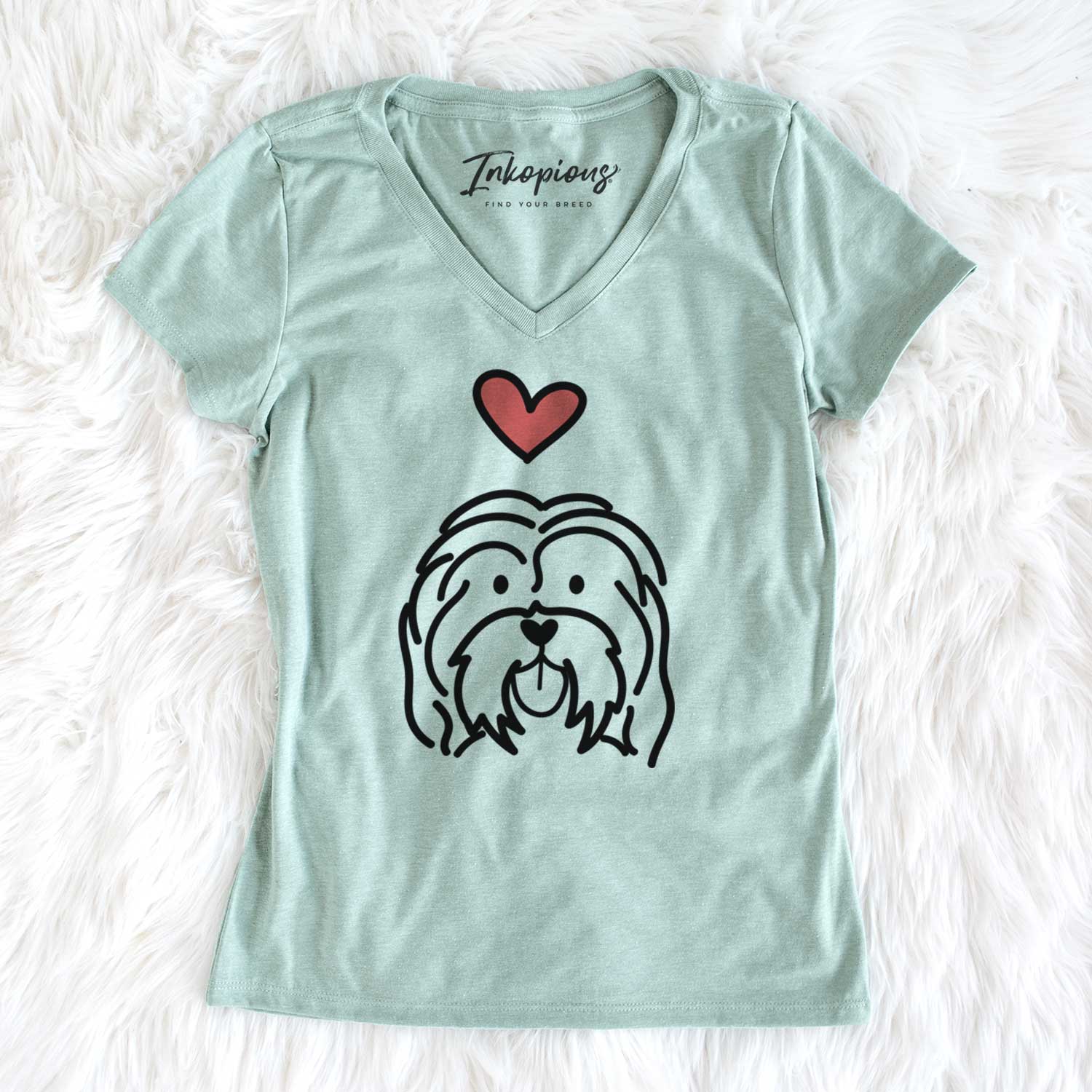 Love Always Havanese - Women's V-neck Shirt