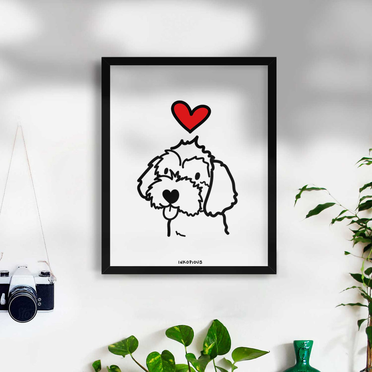 Love Always Havapoo Art Print