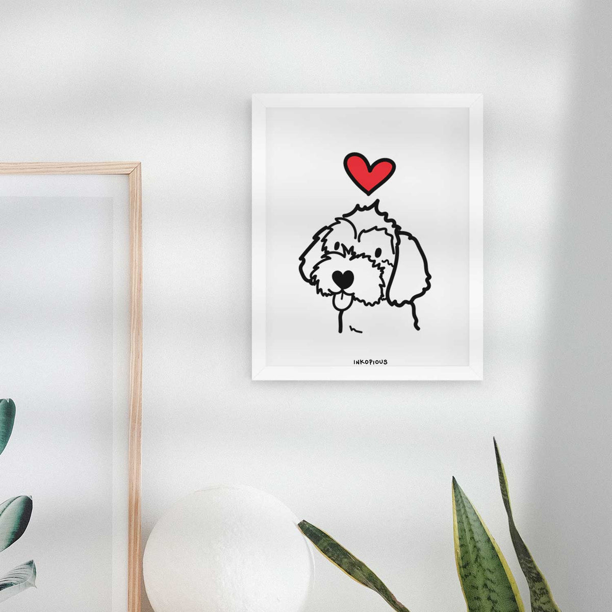 Love Always Havapoo Art Print