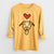 Love Always Pitbull Mix - Hemi - Heavyweight 100% Cotton Long Sleeve