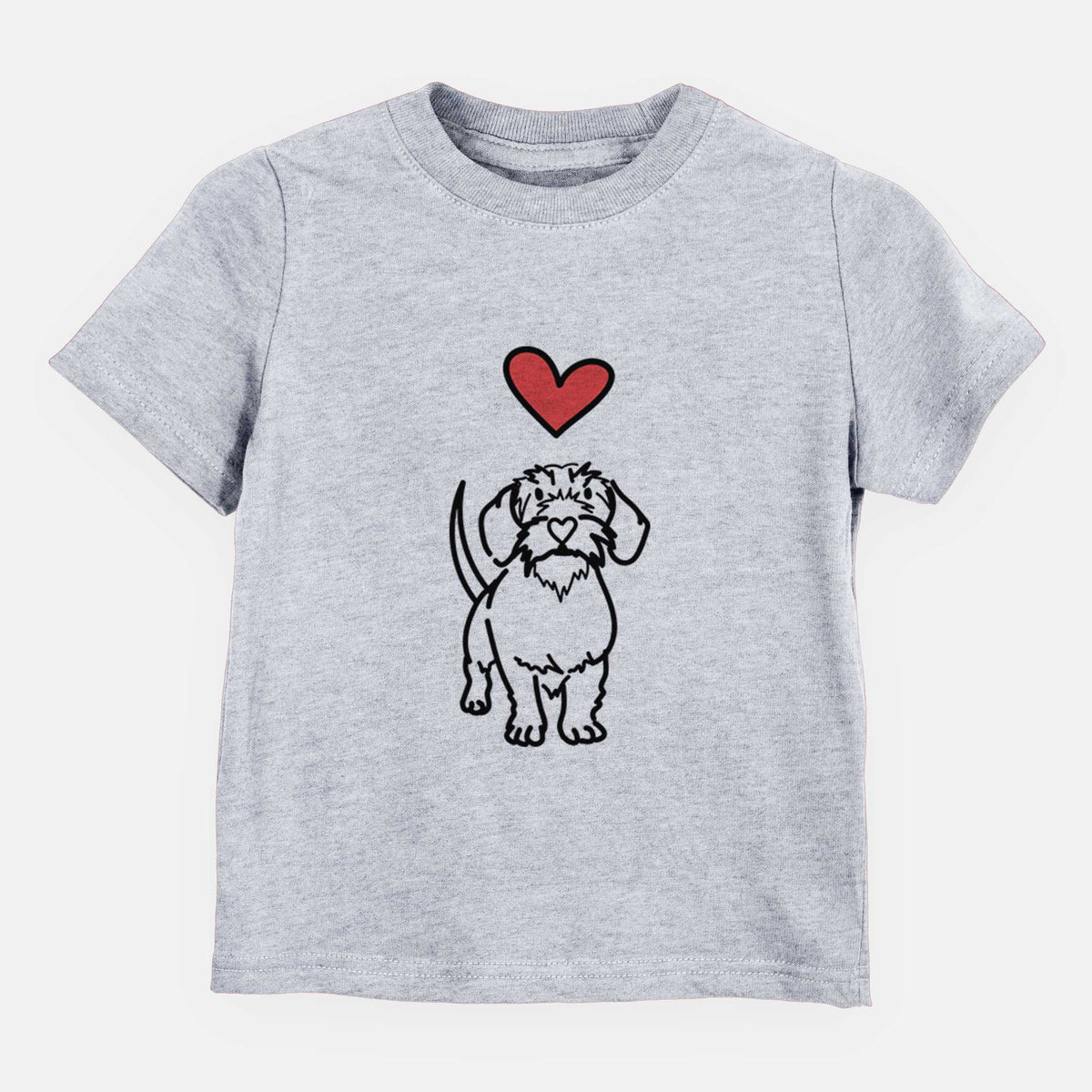 Love Always Wire Dachshund - Henry - Kids/Youth/Toddler Shirt