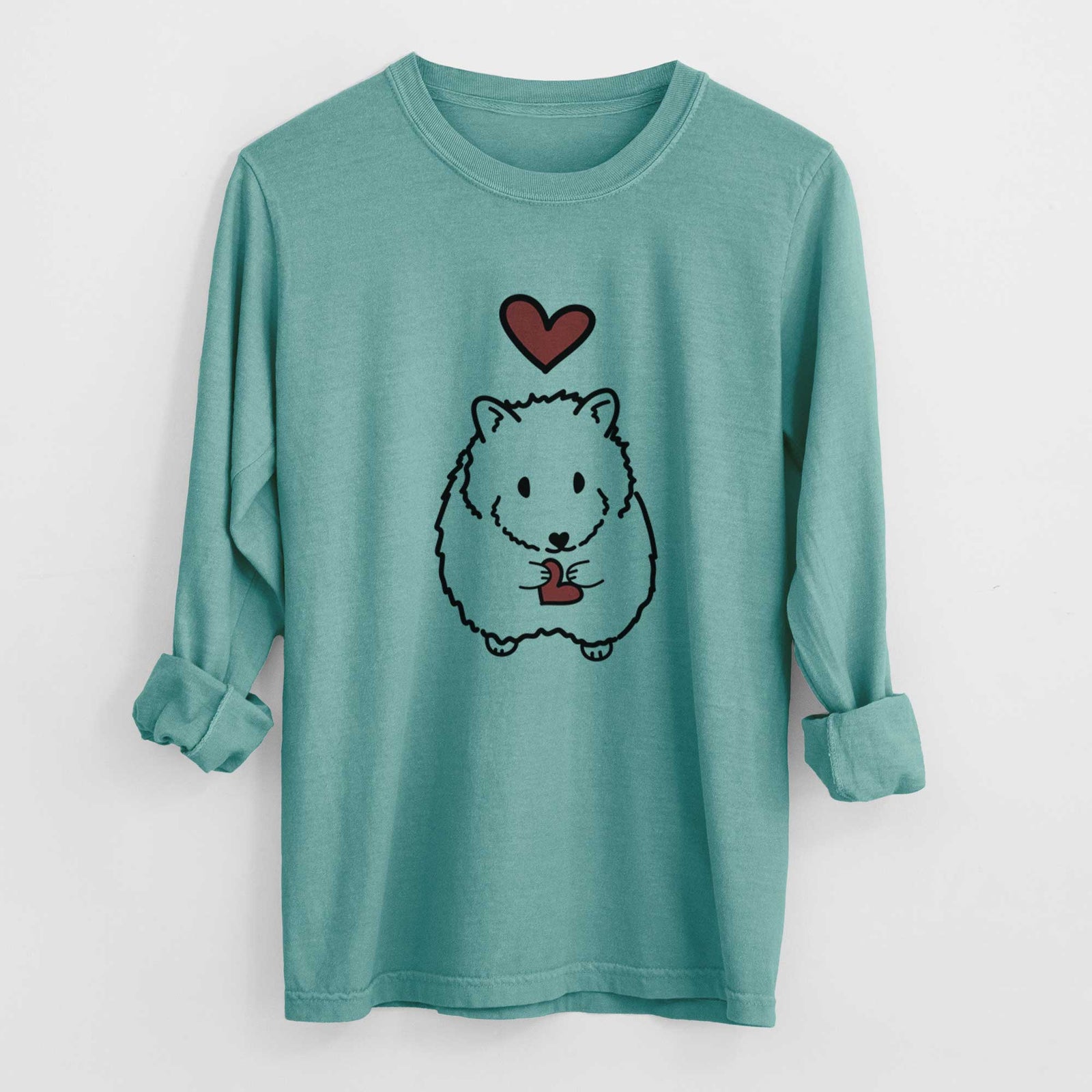 Love Always Hamster - Hilga - Heavyweight 100% Cotton Long Sleeve