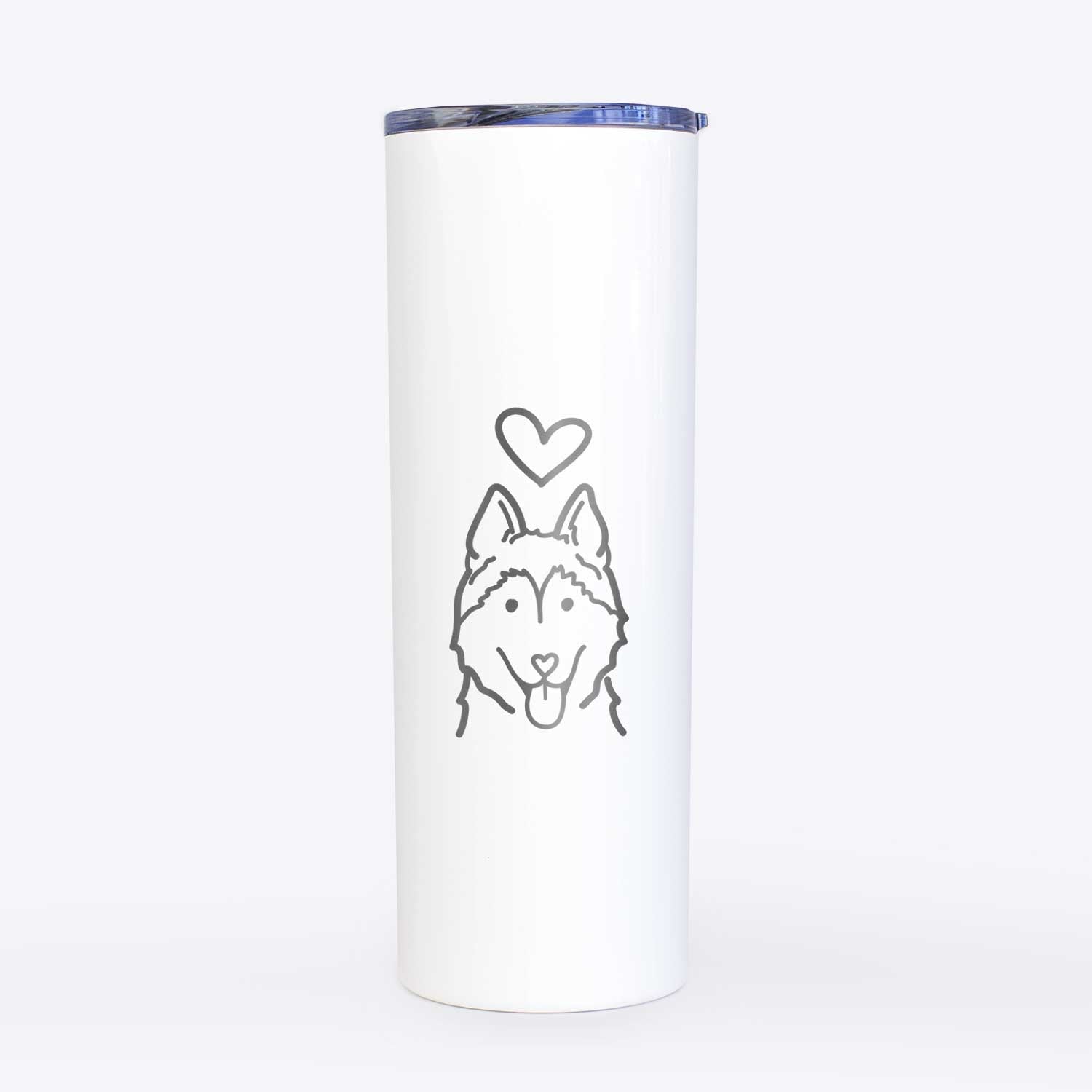 Love Always Siberian Husky - 20oz Skinny Tumbler