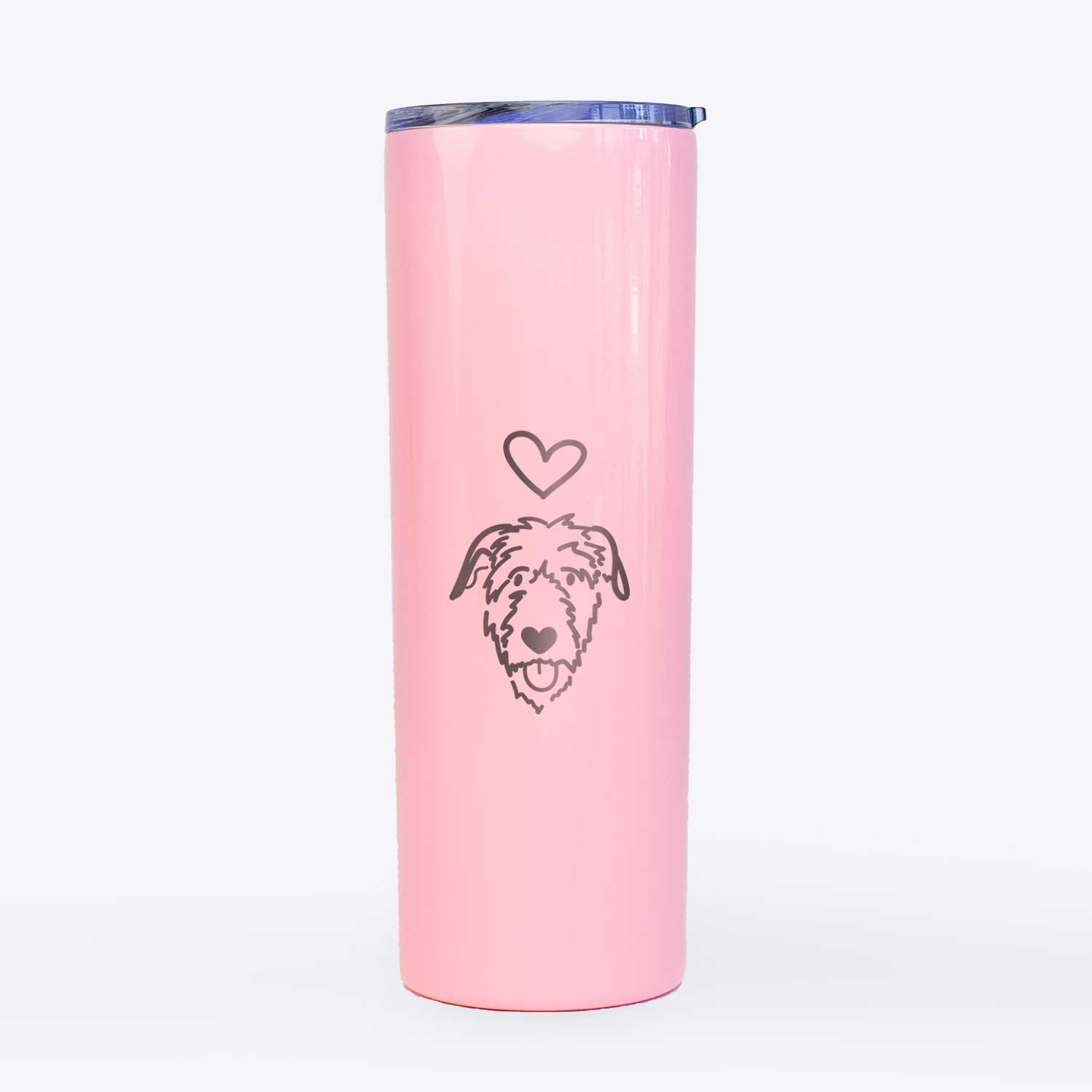 Love Always Irish Wolfhound - 20oz Skinny Tumbler