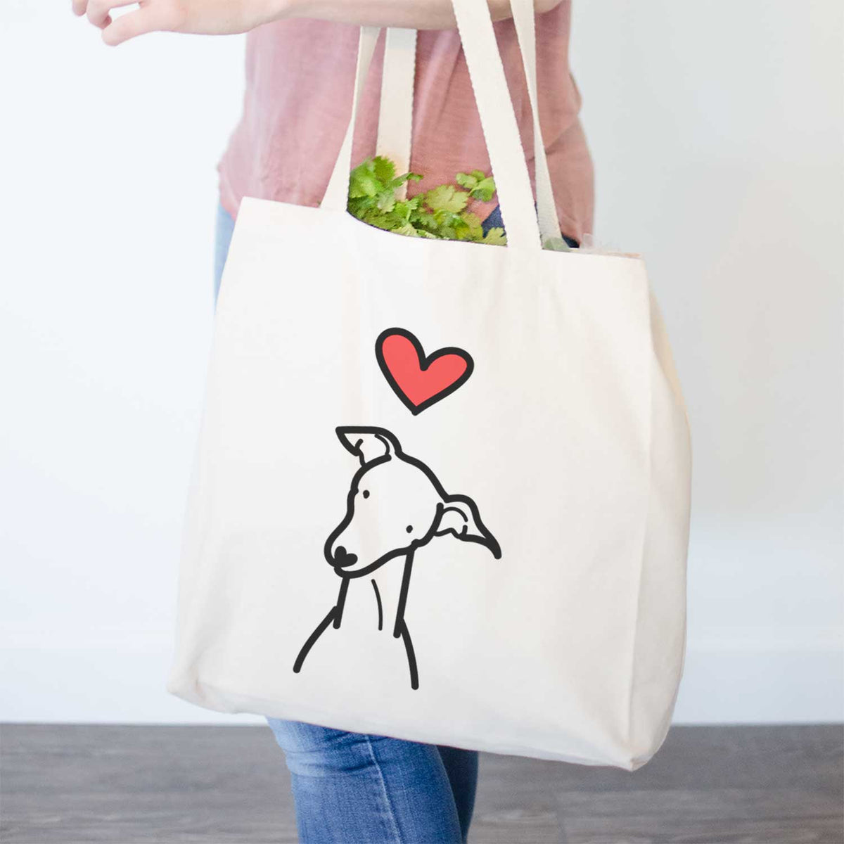 Love Always Italian Greyhound - Tote Bag