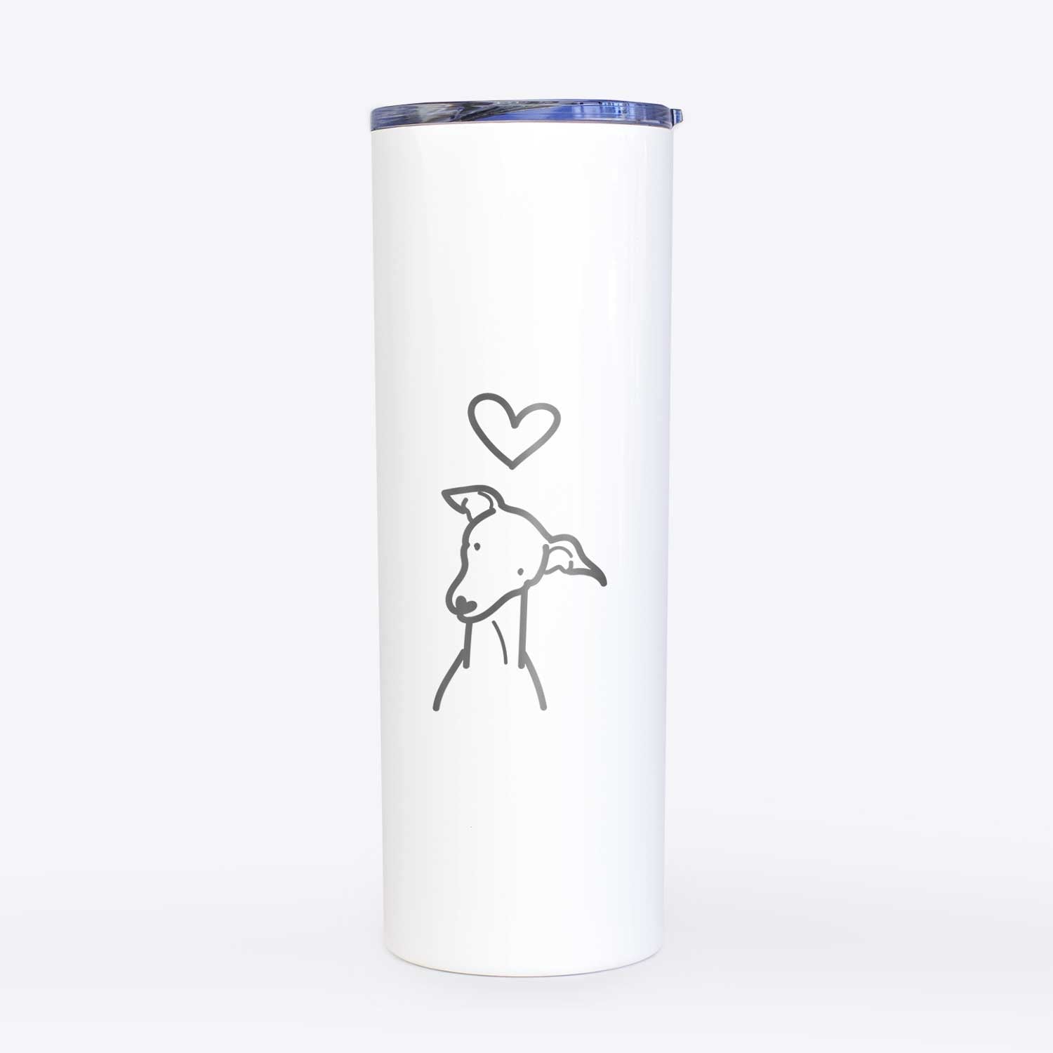 Love Always Italian Greyhound - 20oz Skinny Tumbler