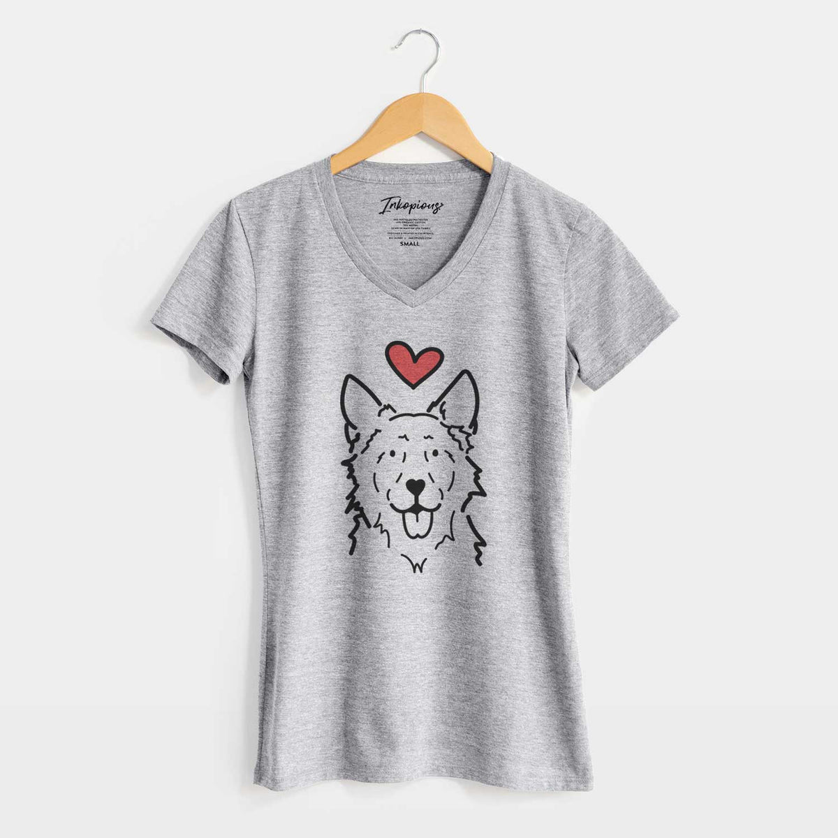 Love Always Mudi - Jack - Women's V-neck Shirt