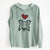 Love Always Border Collie 2.0 - Jam - Cali Wave Hooded Sweatshirt