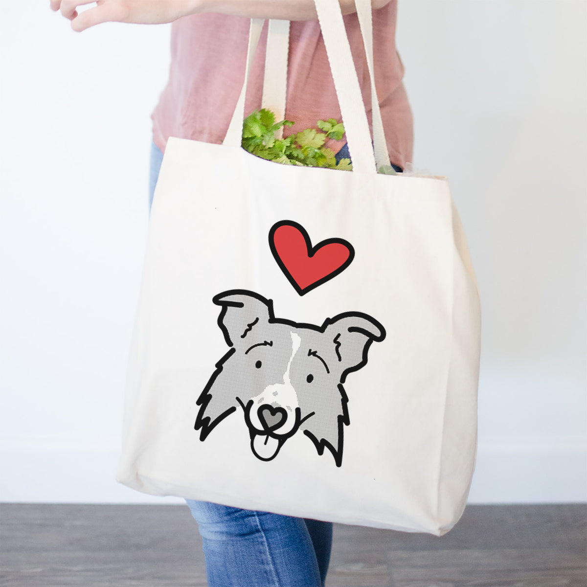 Love Always Border Collie 2.0 - Jam - Tote Bag